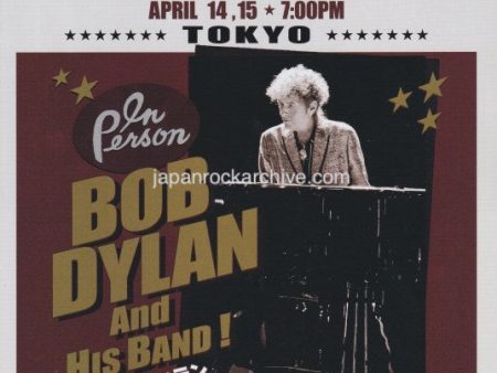 Bob Dylan 2020 Japan tour concert gig flyer Hot on Sale