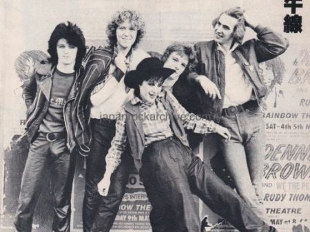 Penetration 1979 12 Japanese music press cutting clipping - photo pinup Hot on Sale