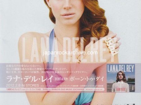 Lana Del Rey 2012 03 Born To Die Japan album promo ad Online Hot Sale