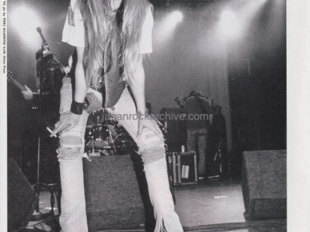 Royal Trux 1995 10 Japanese music press cutting clipping - photo pinup - on stage on Sale