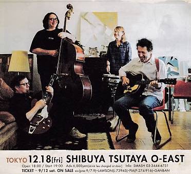 Yo La Tengo  2015 Japan tour concert gig flyer handbill Online Sale