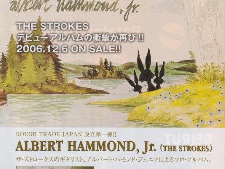 Albert Hammond Jr. 2006 09 Yours To Keep Japan album promo ad Cheap