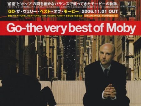 Moby 2006 09 Go-The Very Best Of Moby Japan album promo ad Online