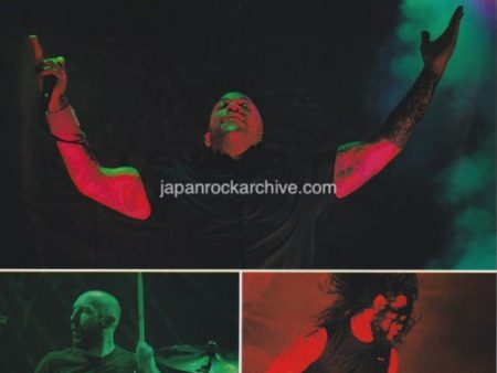 Killswitch Engage 2006 09 Japanese music press cutting clipping - article Fashion