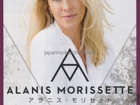 Alanis Morissette 2018 Japan tour concert gig flyer handbill For Discount