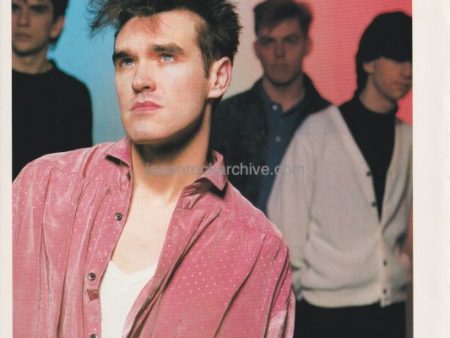 The Smiths 1985 01 Japanese music press cutting clipping - photo pinup - band shot Discount