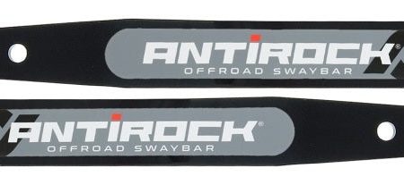 RockJock Antirock Fabricated Steel Sway Bar Arms 20in Long 18.195in C-C 5 Holes w  Stickers Pair For Cheap