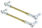 RockJock Adjustable Sway Bar End Link Kit 8 1 2in Long Rods w  Heims and Jam Nuts pair For Discount