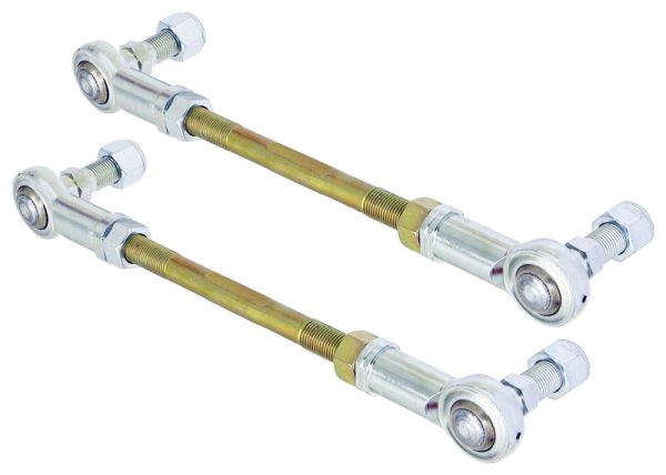 RockJock Adjustable Sway Bar End Link Kit 6 1 2in Long Rods w  Heims and Jam Nuts pair Online now