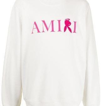 Amiri playboy pink logo-print sweatshirt Online