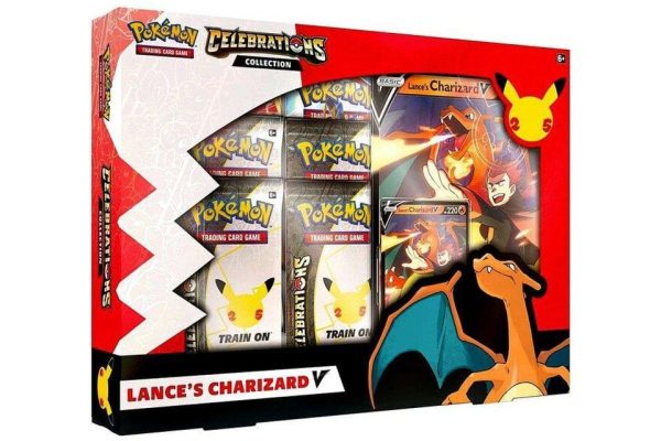 Pokémon TCG 25th Anniversary Celebrations V Box Lances Charizard V Online