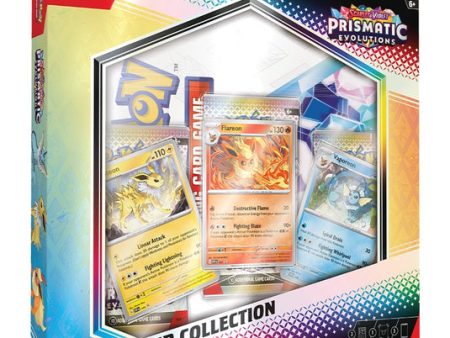 Pokémon TCG: Scarlet & Violet Prismatic Evolutions Poster Collection Sale