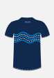 Whitford Indigenous Polo Navy Men Hot on Sale