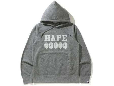 Bape Go Skate Summer Pullover Hoodie Grey Fashion