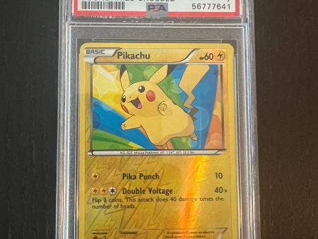 2012 Pokemon Black & White Pikachu Reverse Holo Foil | Boundaries Crossed #50 - PSA 7 NEAR MINT For Discount