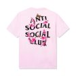 Anti Social Social Club Kkotch Tee Pink Supply