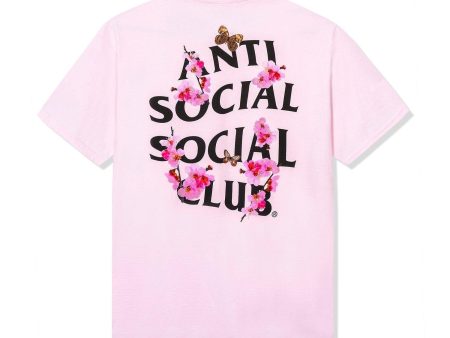 Anti Social Social Club Kkotch Tee Pink Supply