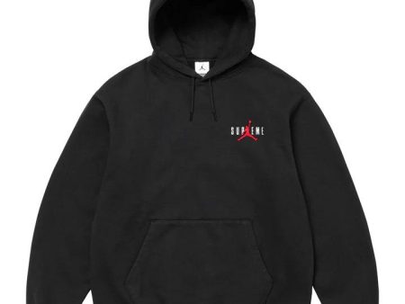 Supreme Jordan Hooded Sweatshirt (FW24) Black Discount