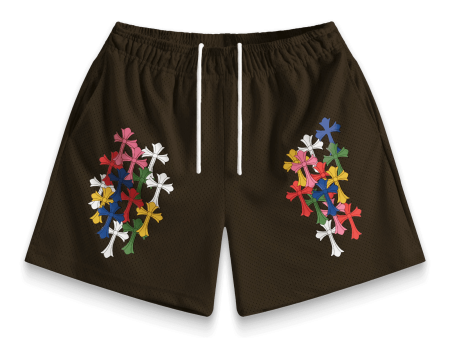 Bravest Studios Brown Melrose Shorts Online Hot Sale