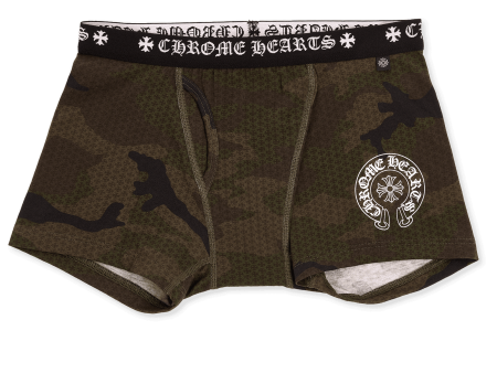 Chrome Hearts Horseshoe Boxer Brief Shorts Camo on Sale