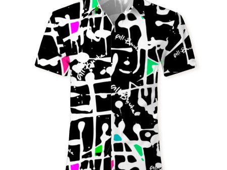 Camisa seda Abstracta Online Sale