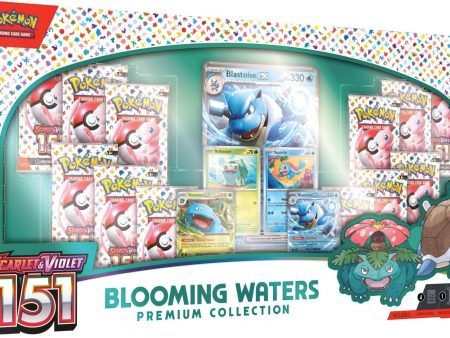 Pokémon TCG: Scarlet & Violet 151 Blooming Waters Premium Collection Box Hot on Sale