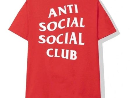 Anti Social Social Club Logo Tee Red Hot on Sale