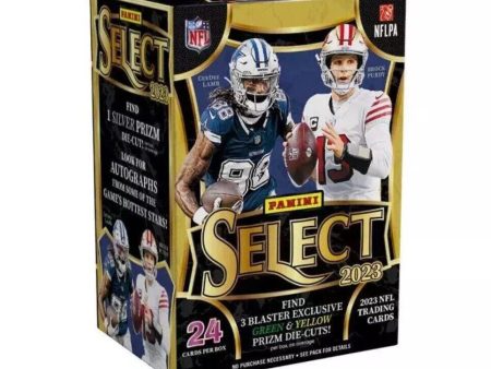 2023 NFL Panini Select Trading Card Blaster Box on Sale