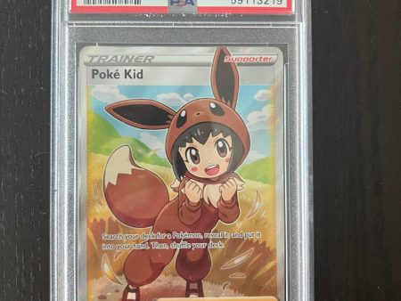 2021 Pokemon SWSH Full Art Poke Kid | Shining Fates # 070 - PSA 10 GEM MINT Cheap