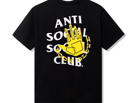 Anti Social Social Club Body Glove Spray Tee Black Online Hot Sale