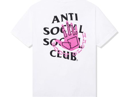 Anti Social Social Club Body Glove Spray Tee White For Discount