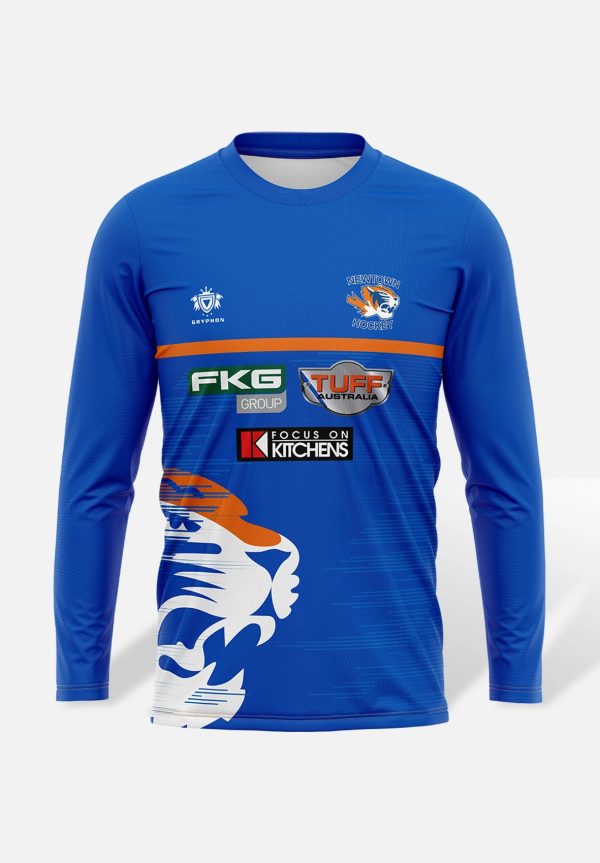 Newtown Training Longsleeve Shirts Unisex Blue For Cheap