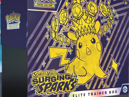 Pokémon TCG: Scarlet & Violet Surging Sparks Elite Trainer Box (ETB) Online now