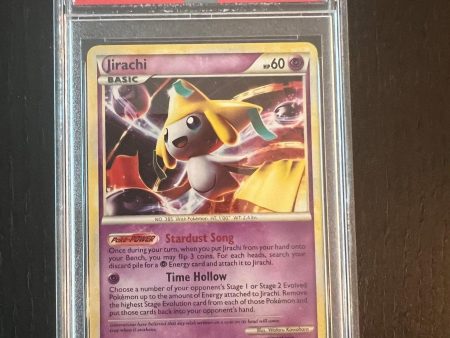 2010 Pokemon HeartGold & SoulSilver Jirachi Holo | Unleashed #1 - PSA 8 Near Mint - Mint on Sale