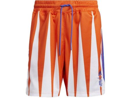 Adidas x Eric Emanuel Hoops Essentials Shorts Orange For Discount