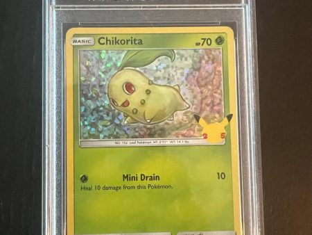 2021 Pokemon Chikorita Holo | McDonald s Collection #2 - PSA 10 GEM MINT Sale