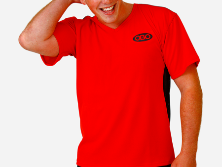 OBO Goalie Smock Short Sleeve Tight Red Black Sale