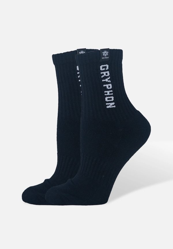 Gryphon Crew Socks Black Online