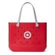 Target Bogg Bag Original Bullseye Tote Bag - Red Fashion