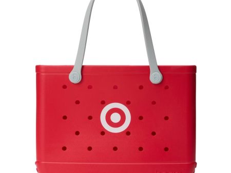 Target Bogg Bag Original Bullseye Tote Bag - Red Fashion