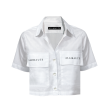 Mini Shirt Blanca Beige Fashion