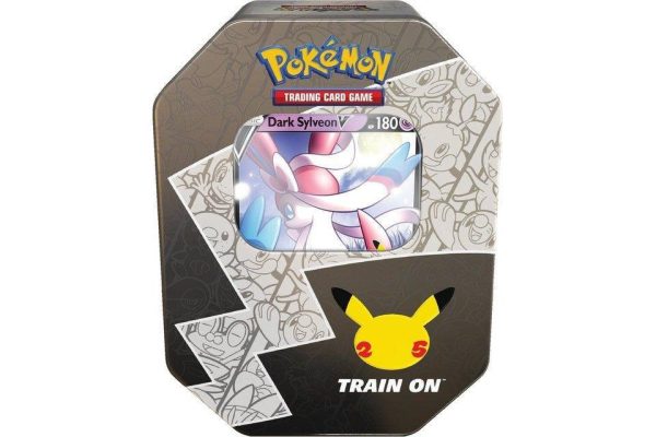 Pokémon TCG 25th Anniversary Celebrations Tin Dark Sylveon V Online now