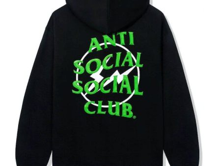 Anti Social Social Club x Fragment Precious Petals Hoodie (FW22) Black Green Online Sale