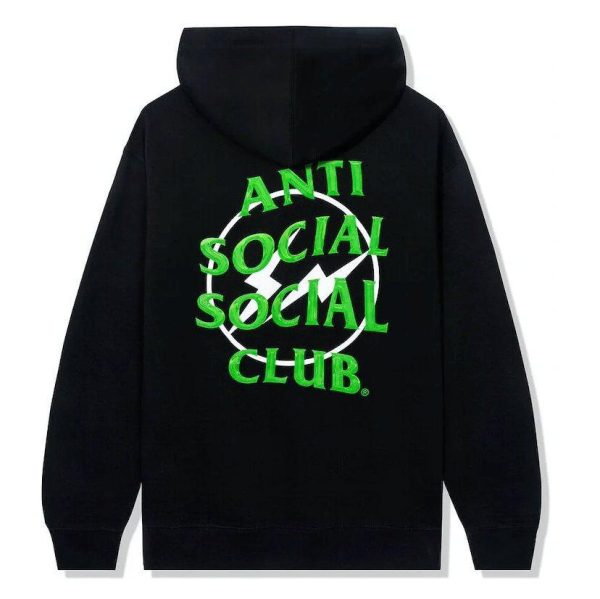 Anti Social Social Club x Fragment Precious Petals Hoodie (FW22) Black Green Online Sale