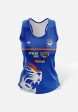 Newtown Training Singlet Womens Blue Fashion