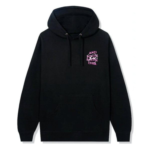 Anti Social Social Club x Fragment Precious Petals Hoodie (FW22) Black Pink Discount