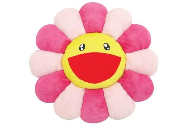 Takashi Murakami Flower Plush 60CM Pink   Light Pink   Yellow Online