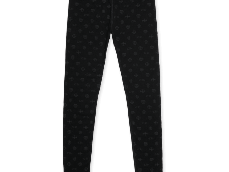 Chrome Hearts Cotton Leggings Black Online