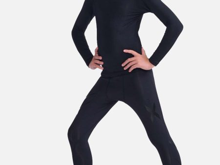 2XU Core Compression Tights Boys Black Nero Discount