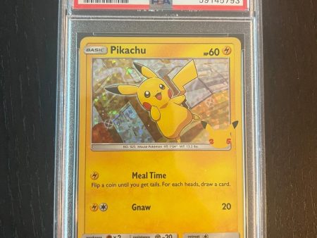 2021 Pokemon Pikachu Holo | McDonald s Collection #25 - PSA 7 NEAR MINT Sale